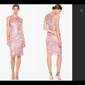 Adrianna Papell Quart Sequin Floral Cocktail, 6